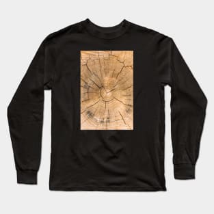 Wooden Tree Circle Texture - Alternative II Long Sleeve T-Shirt